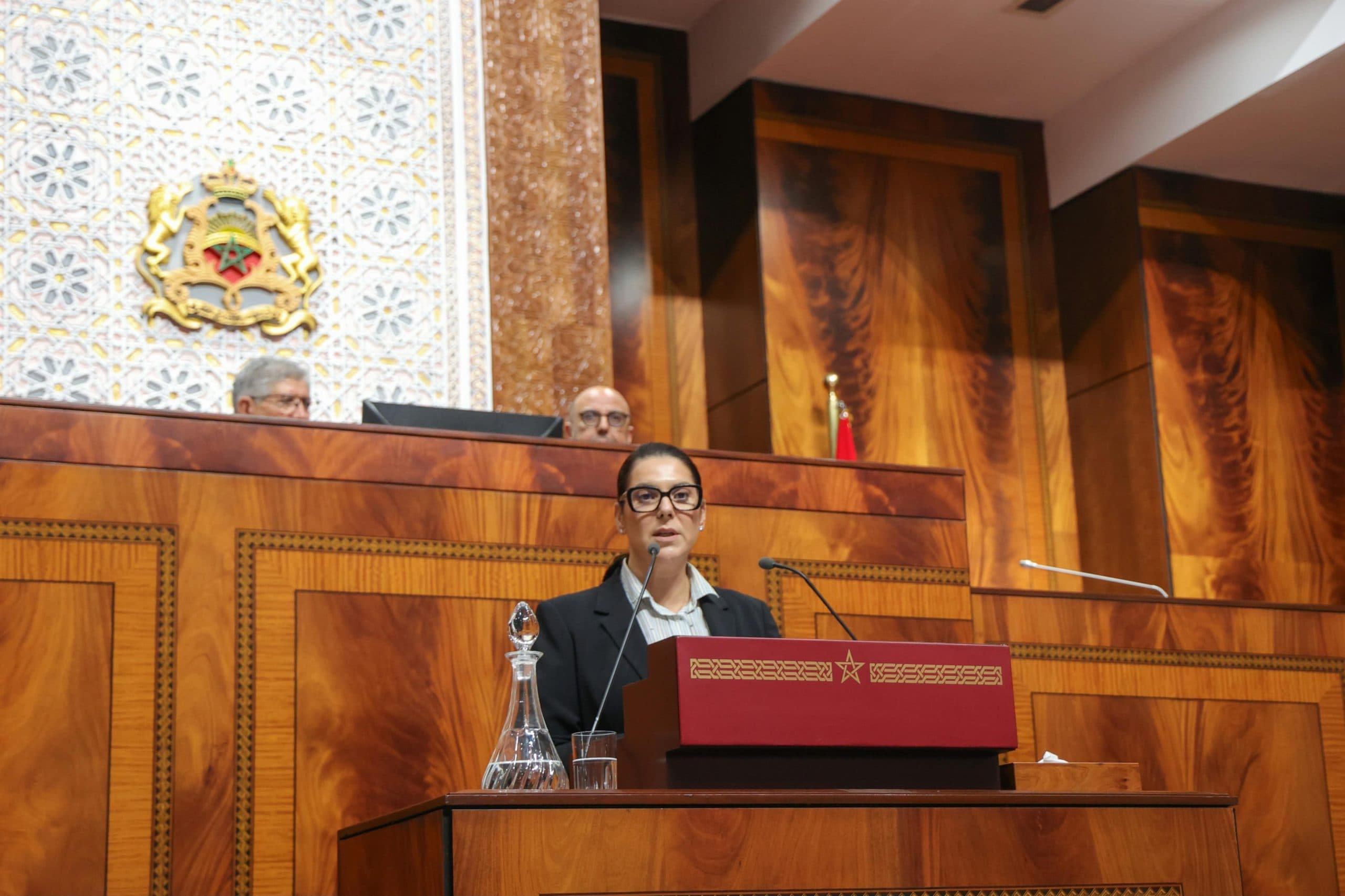 المنصوري تؤكد دعم مغربية الصحراء والقدس