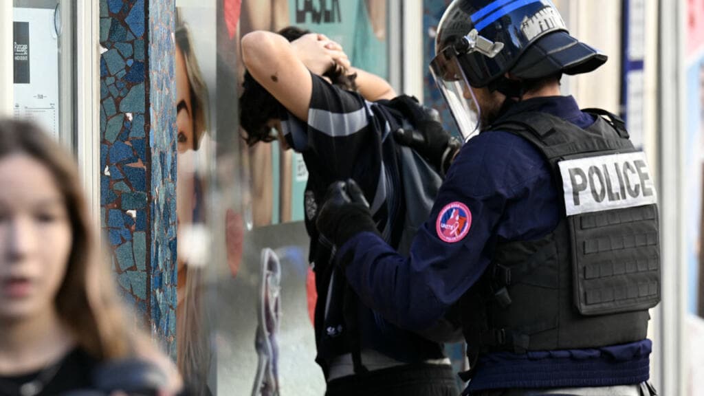 France detains over 1,800 amid protests