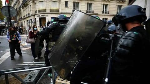 فرنسا.. حوالي 8 آلاف محتجزين على خلفية مظاهرات طلابية