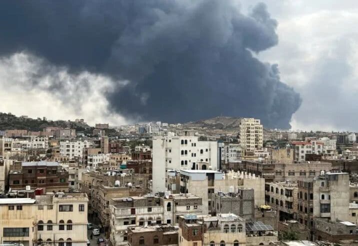 Sana'a shaken by explosions; coalition intercepts drones over Riyadh