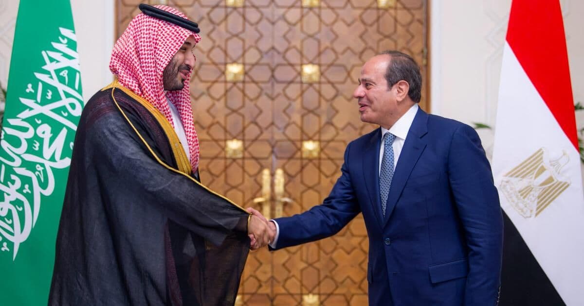 Sisi and Bin Salman stress Red Sea navigation