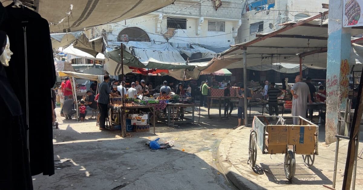 Famine Shadows Gaza Food Prices Rise
