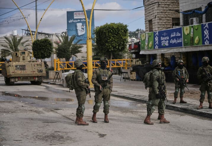 Israeli warning of West Bank explosion