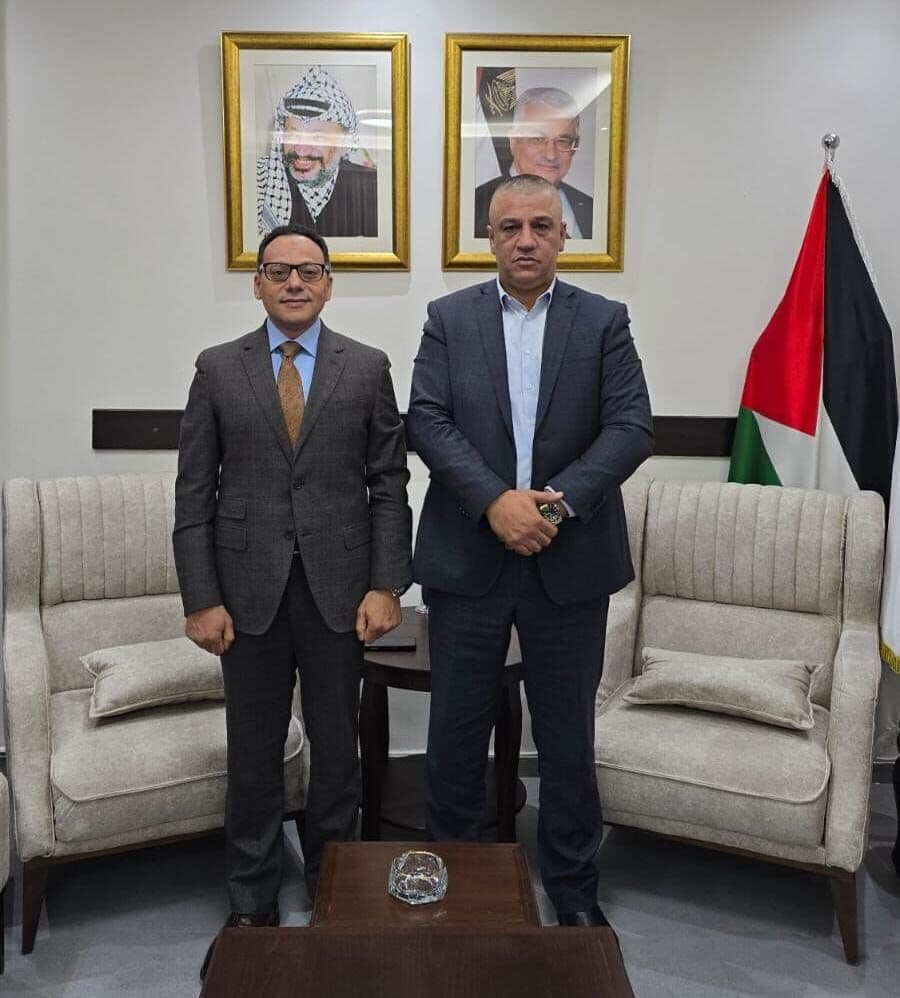 Egyptian consul in Ramallah welcomed