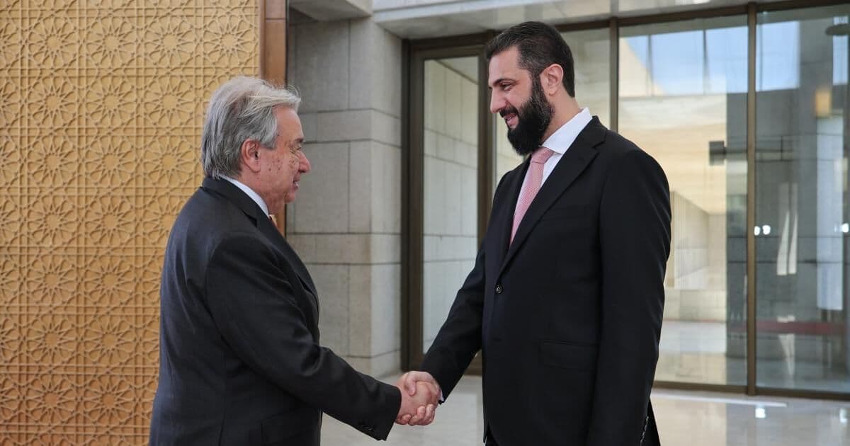 Guterres visits Damascus after 17 years