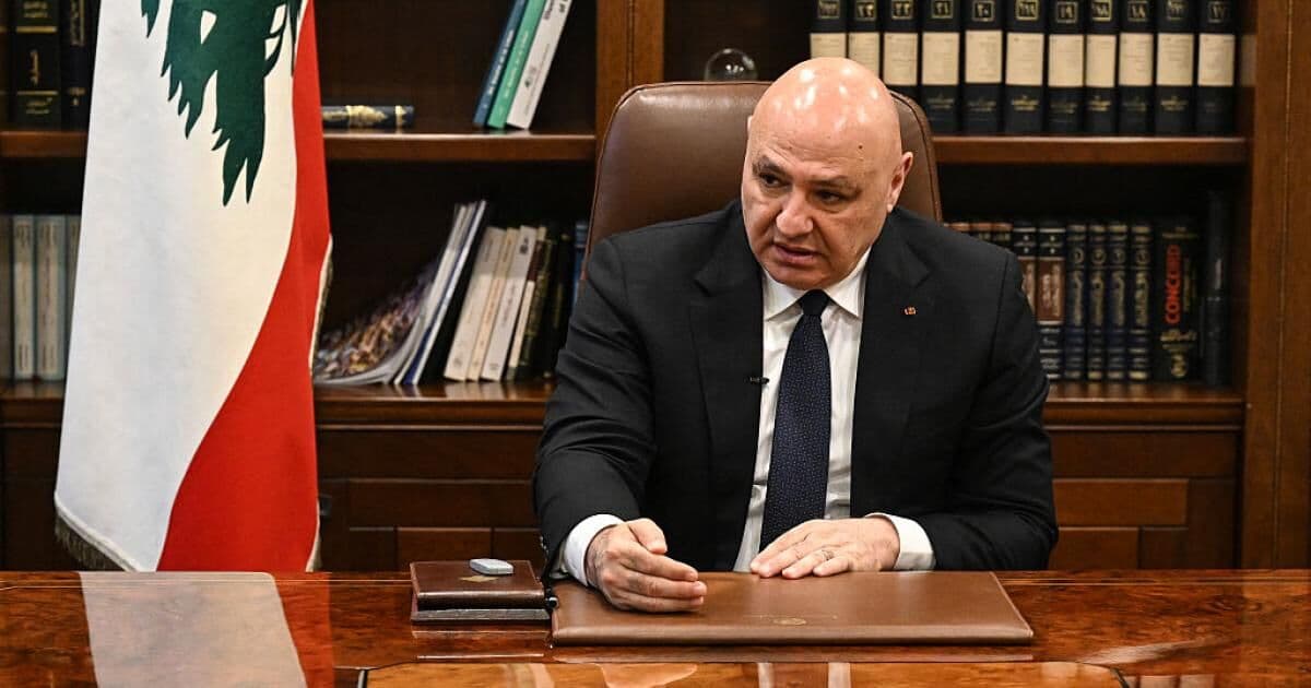 عون يأمل اتفاق أمن مع إسرائيل