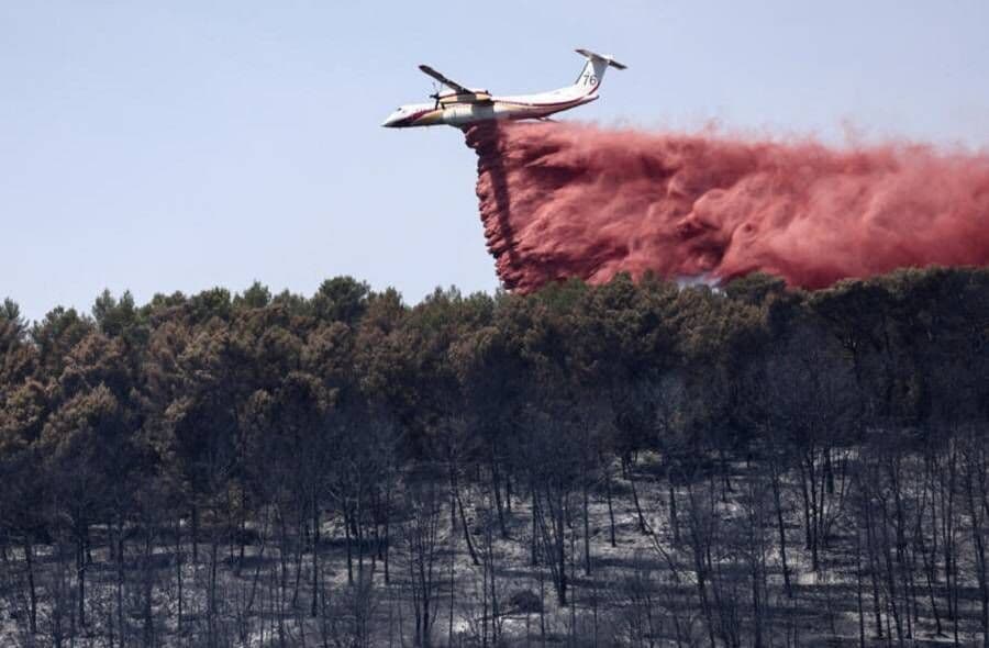 Wildfires spread across southern France causing evacuations