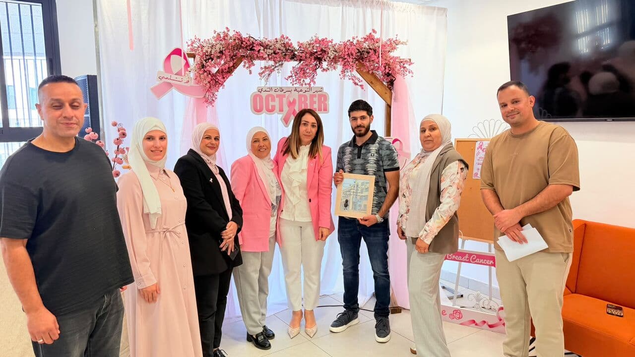 Al-Basma School Promotes Breast Cancer Awareness in Pink October