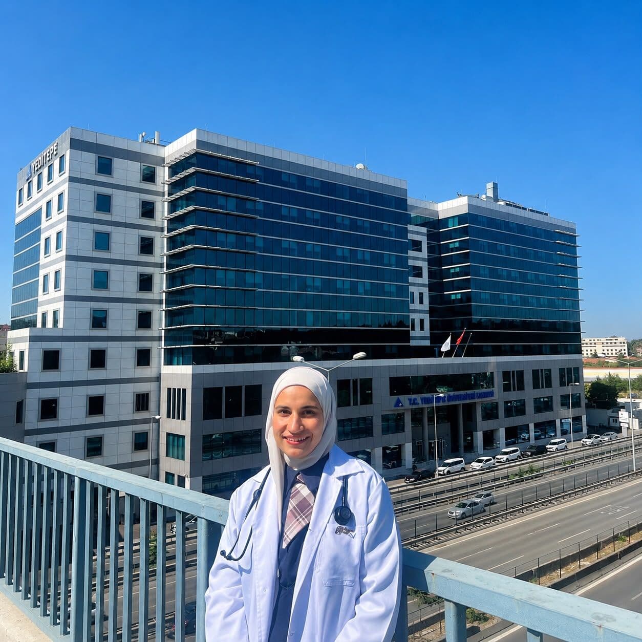 Shaimaa Khalaf in Turkey clinical exchange