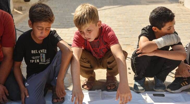 Gaza child's cry for safety