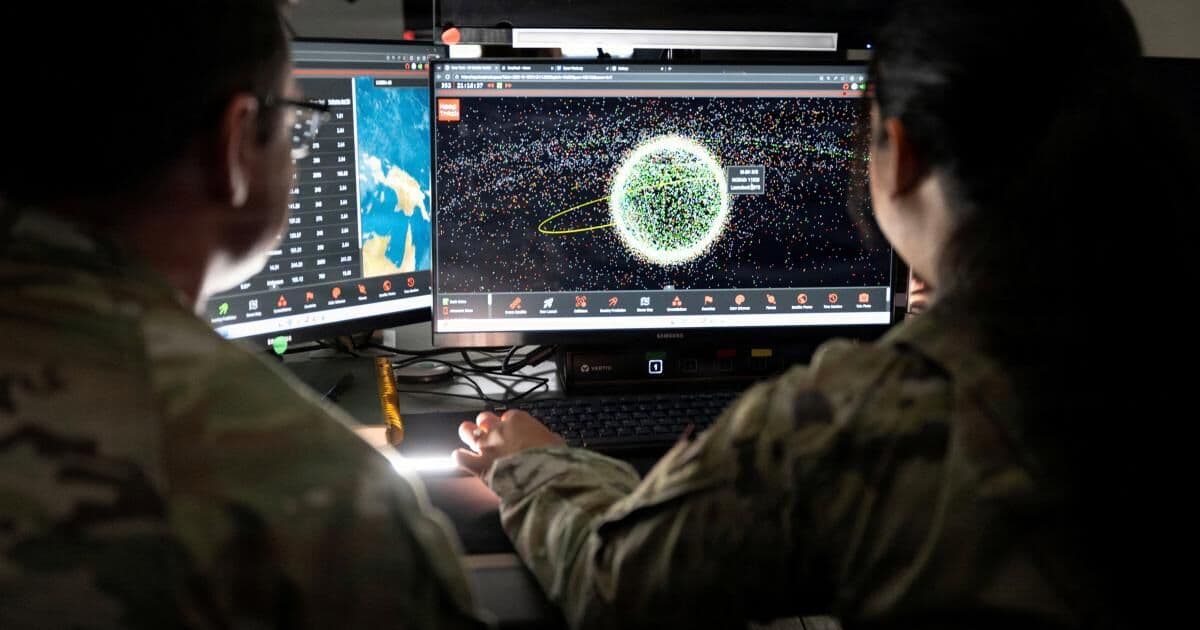 Washington launches weapons in orbit
