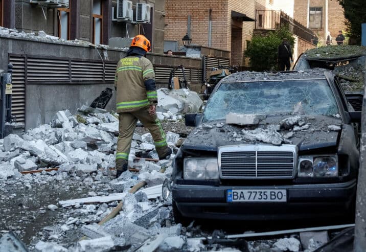 Ukraine's steel mill hit and Kyiv strikes kill 7