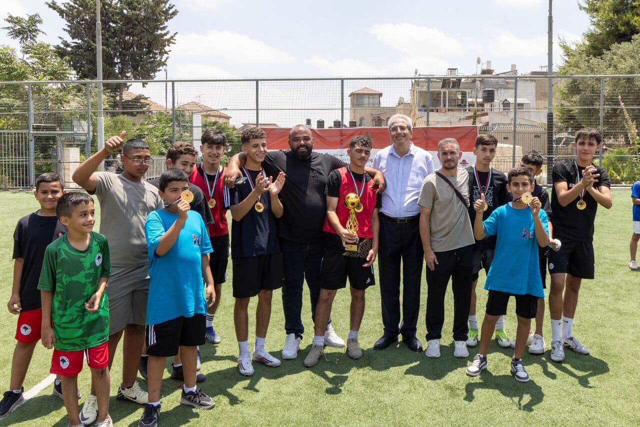 ضمن برنامج المدارس الصيفية: مباراة كرة قدم لأطفال القدس في البلدة القديمة