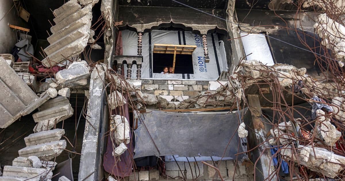 Gaza residential building collapse raises death toll to 8,500