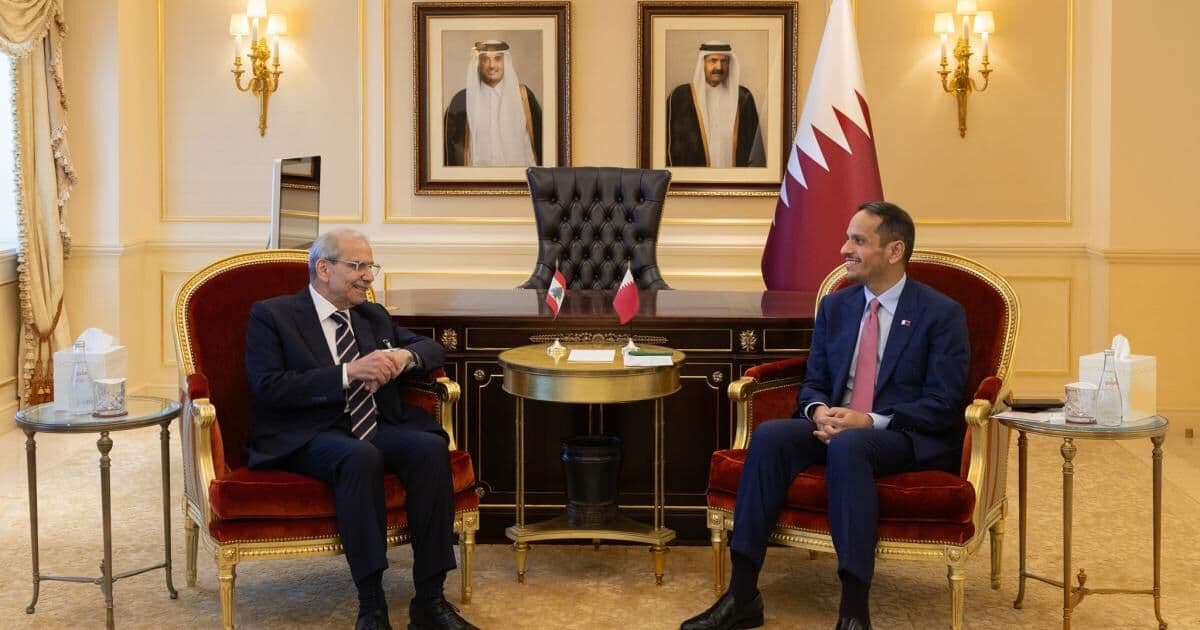 قطر ولبنان يناقشان وقف التصعيد وإعادة الإعمار