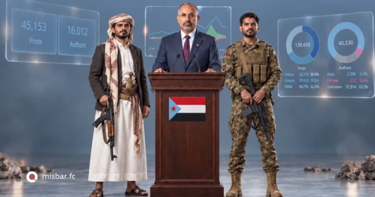 تحقيق يكشف حملة رقمية لإعادة الزبيدي إلى المشهد اليمني