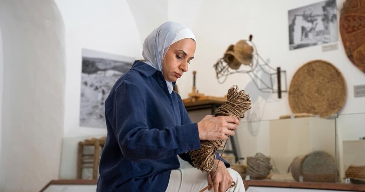 Tala Sunduqa revives Palestinian craft