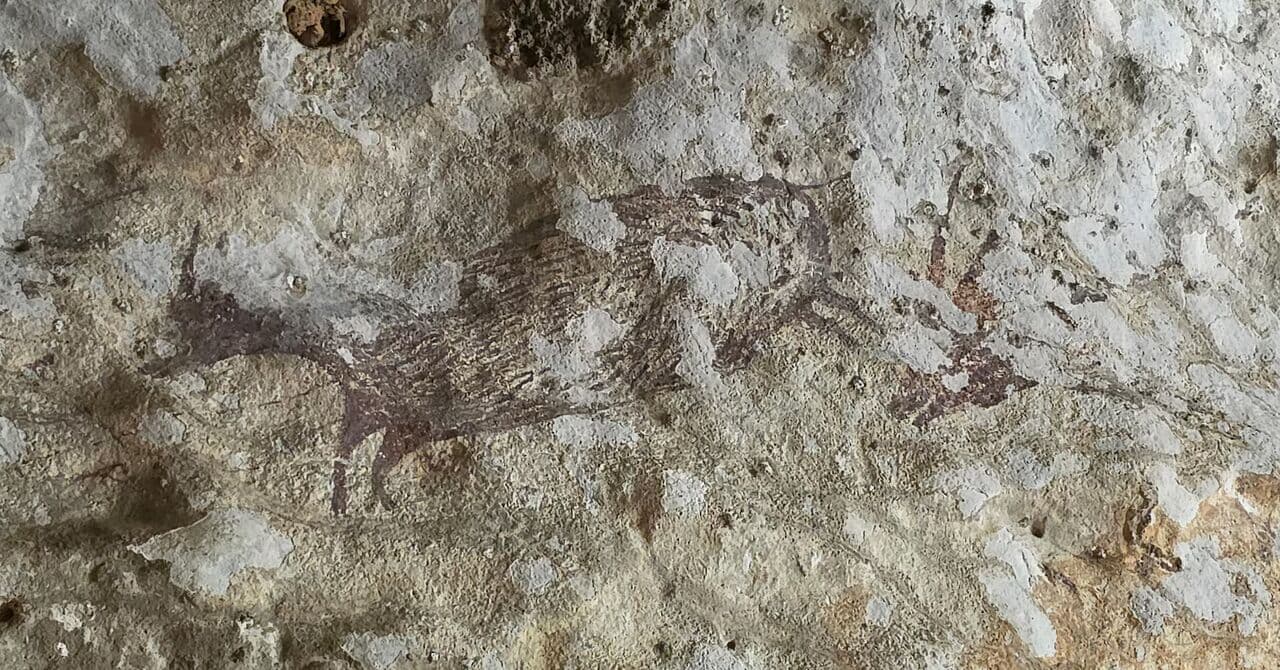 Indonesia forest fires endanger ancient rock art