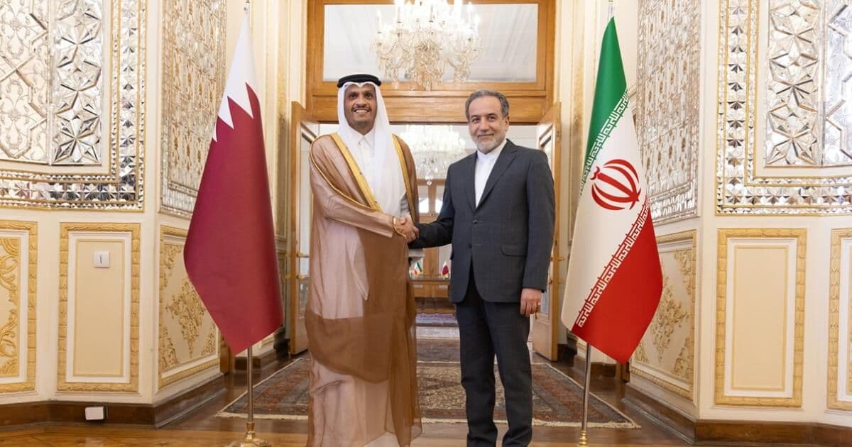 Qatari Premier in Tehran for Strait Security Talks