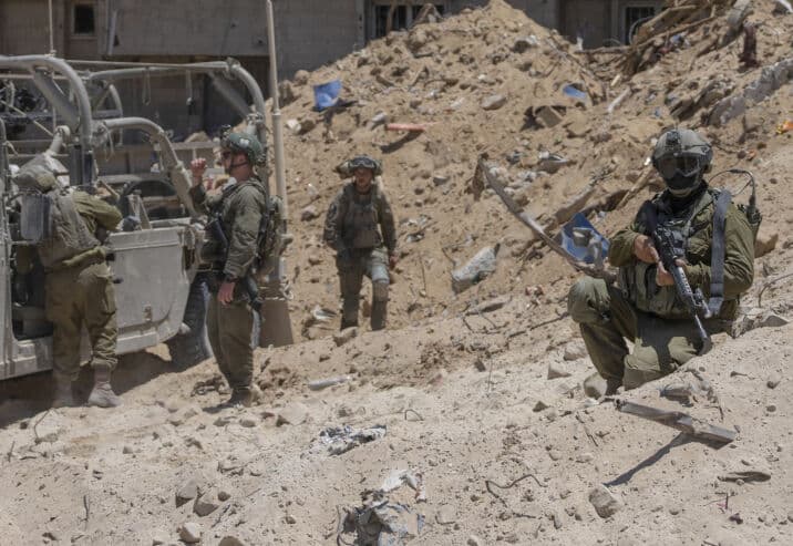 Israeli redeployment and Gaza clashes