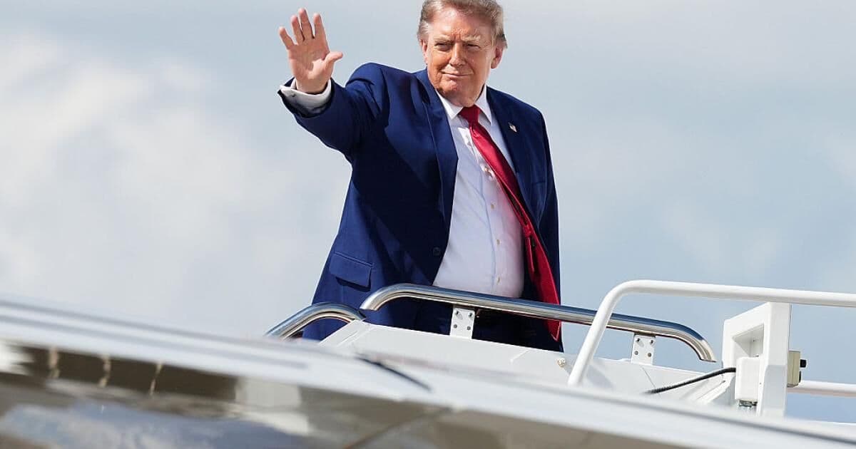 Trump's Secret Escape from Iran Threat