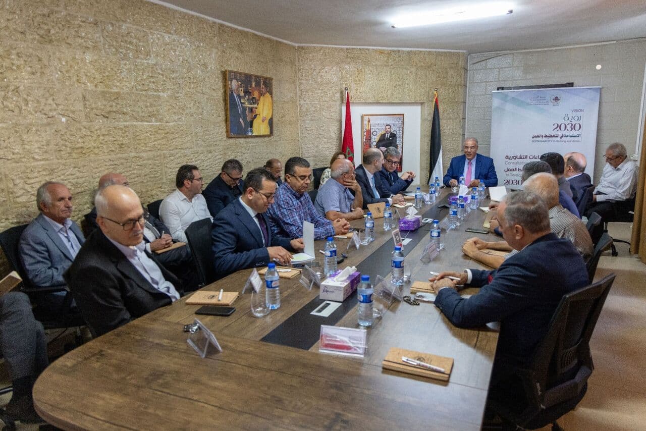 Al-Sharqawi discusses plan for Bait Mal Al-Quds