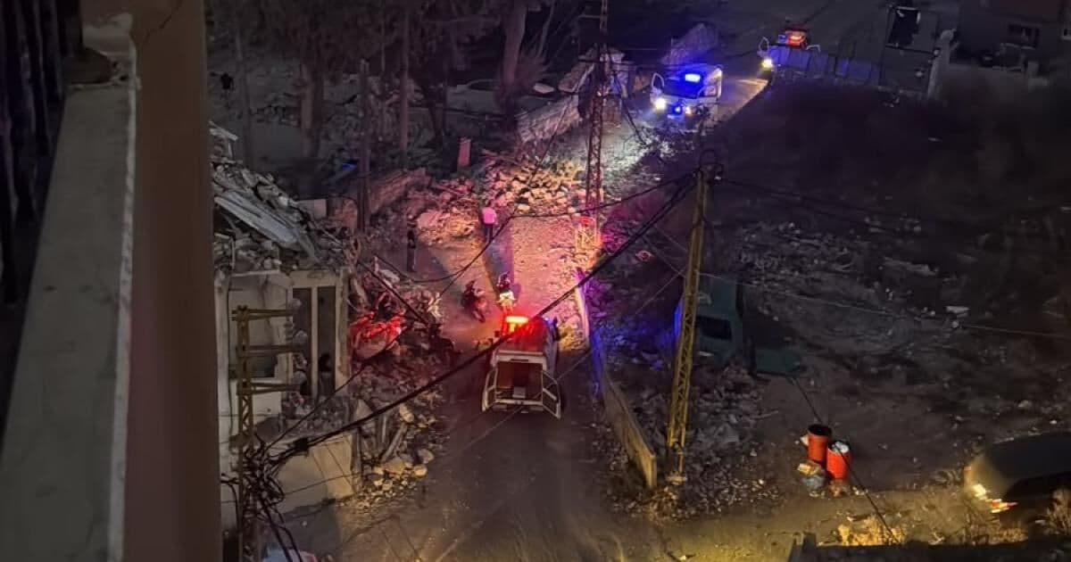 مجزرة في النبطية بقصف إسرائيلي