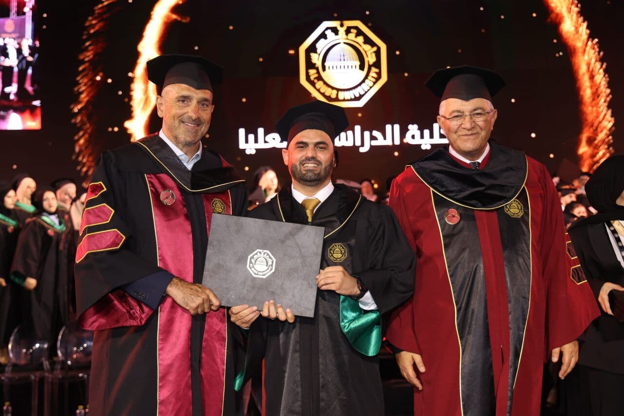 Al-Quds University Holds 45th Cohort Graduation