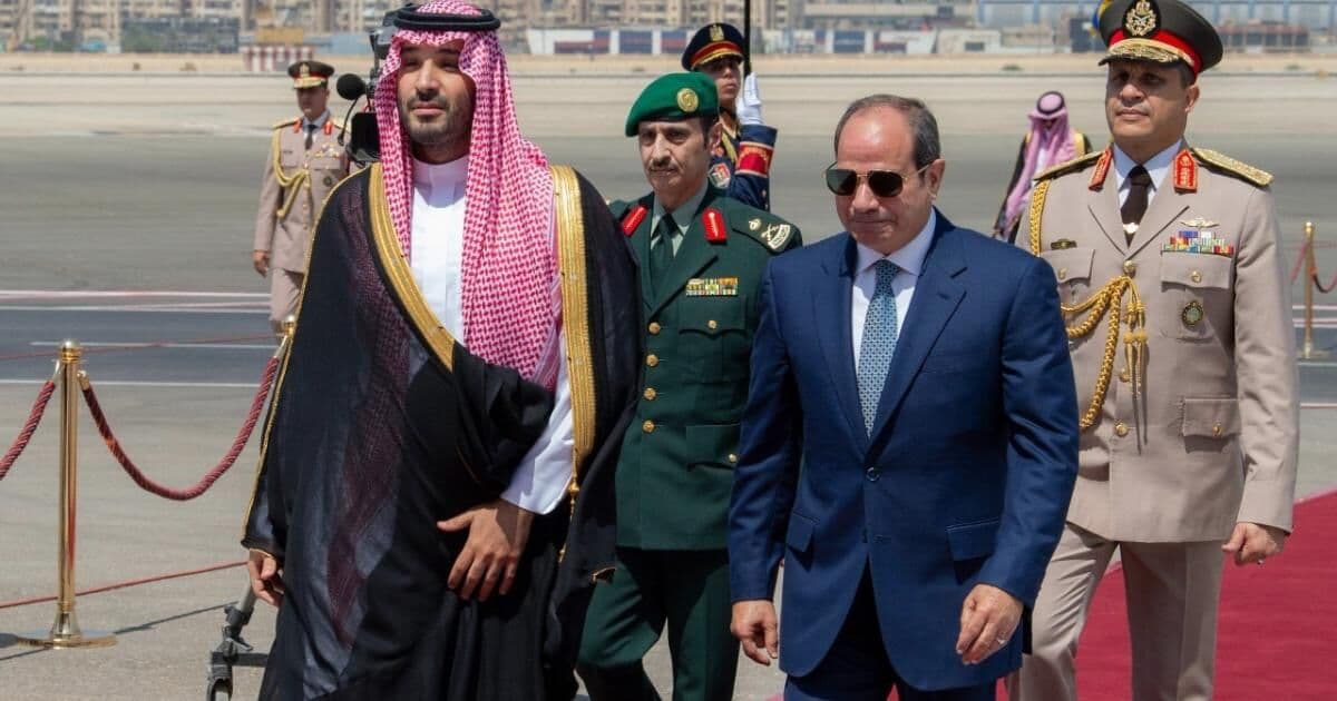 Bin Salman in Cairo and Riyadh vows firm action against Houthis