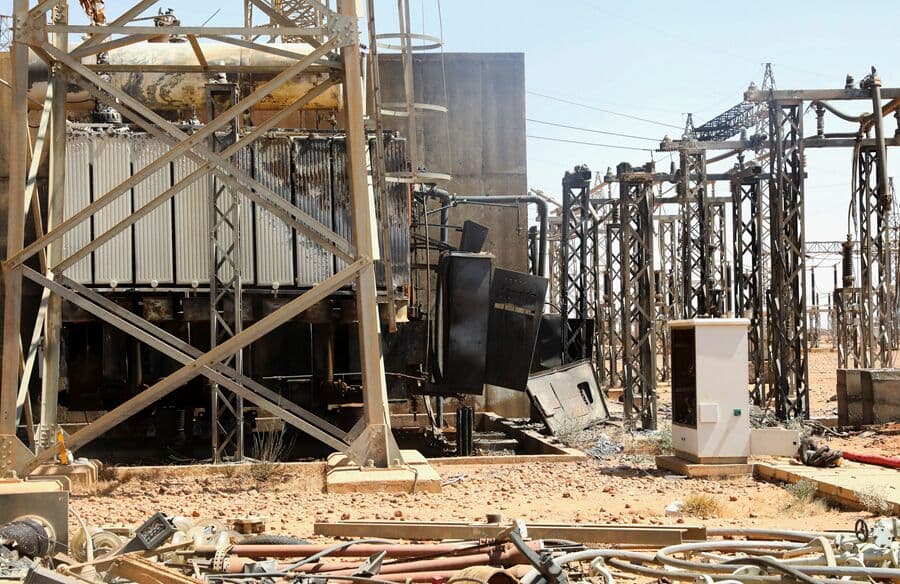 Sudan Power Grid Targeted