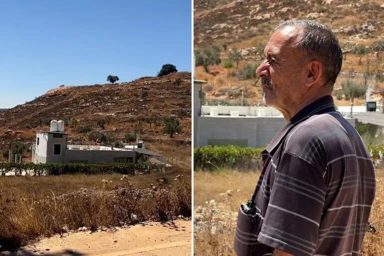 مستوطنون يُجبرون عائلة مسيحية على إخلاء منزلها في الطيبة
