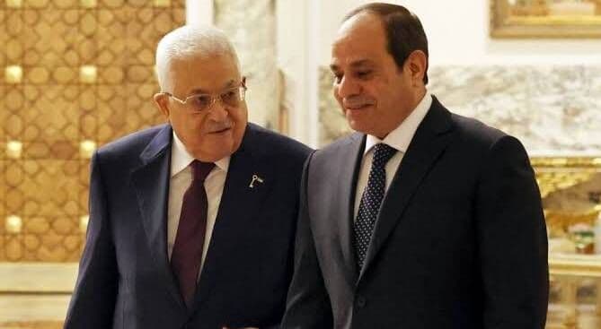 الرئيس الفلسطيني يلتقي السيسي في القاهرة