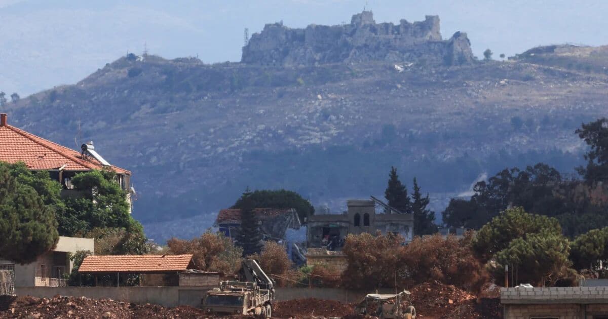 Shelling in South Lebanon