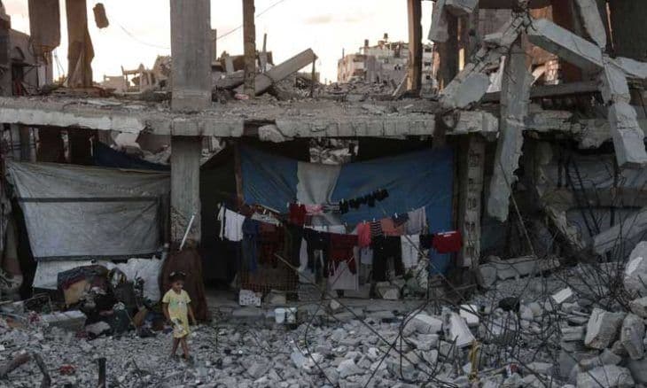 Gaza's Ruined Foundations and Risks