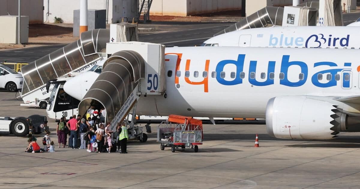 Fly Dubai flight emergency in Saudi Arabia