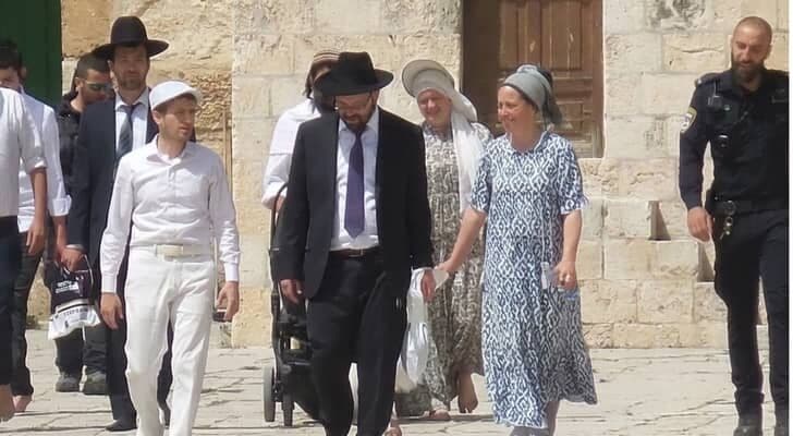 اقتحامات المستوطنين للمسجد الأقصى في عيد العرش