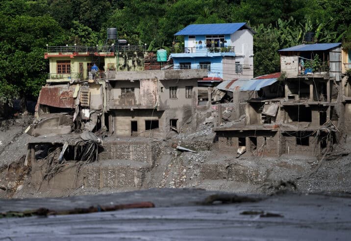 Himalaya Floods Leave Hundreds Dead