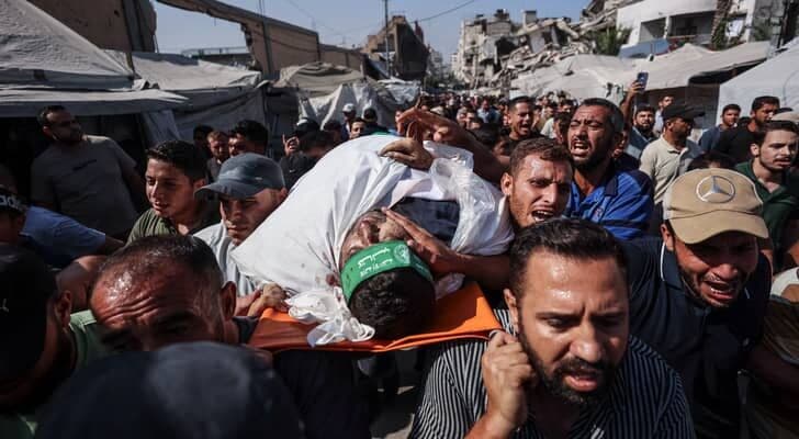 Artillery and airstrike injuries in Khan Yunis and Bureij