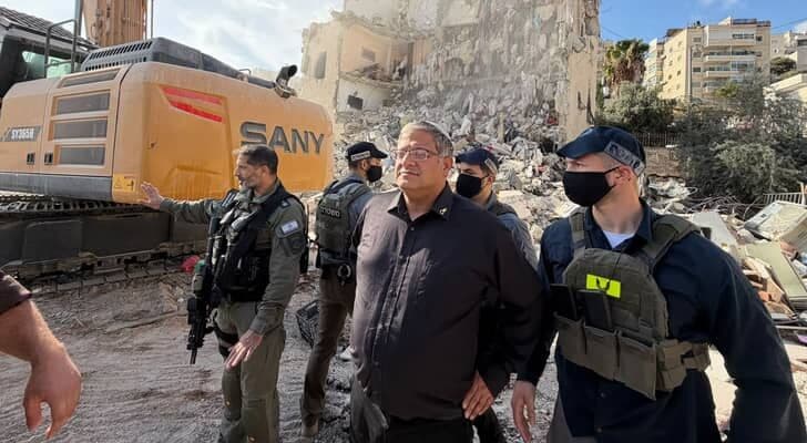 Hamas: Ben Gvir's presence led to Tower's destruction
