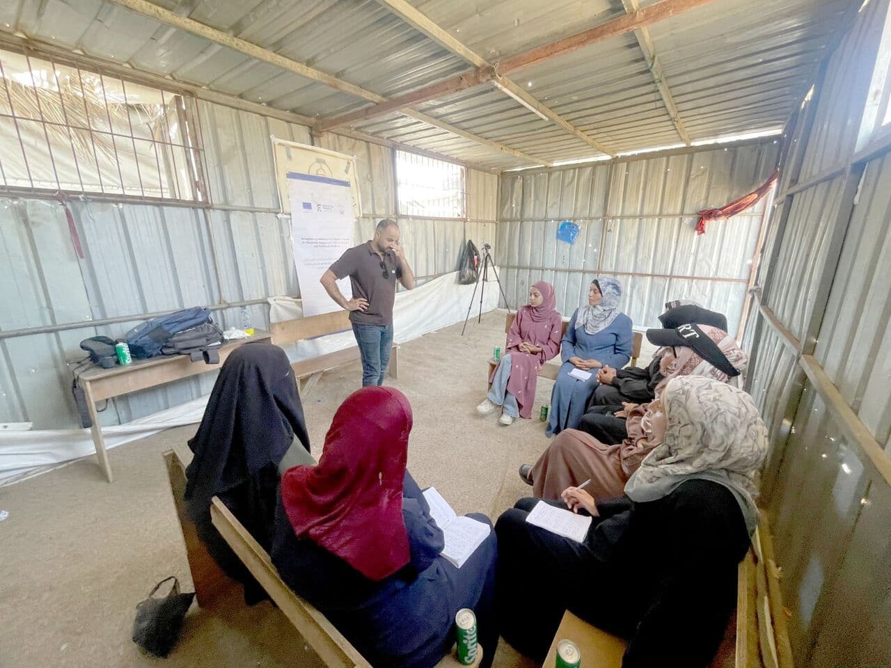 Women’s Association hosts workshop in Deir al-Balah