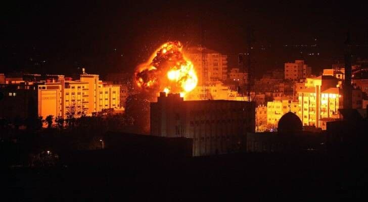 إصابات جراء هجوم إسرائيلي غرب غزة
