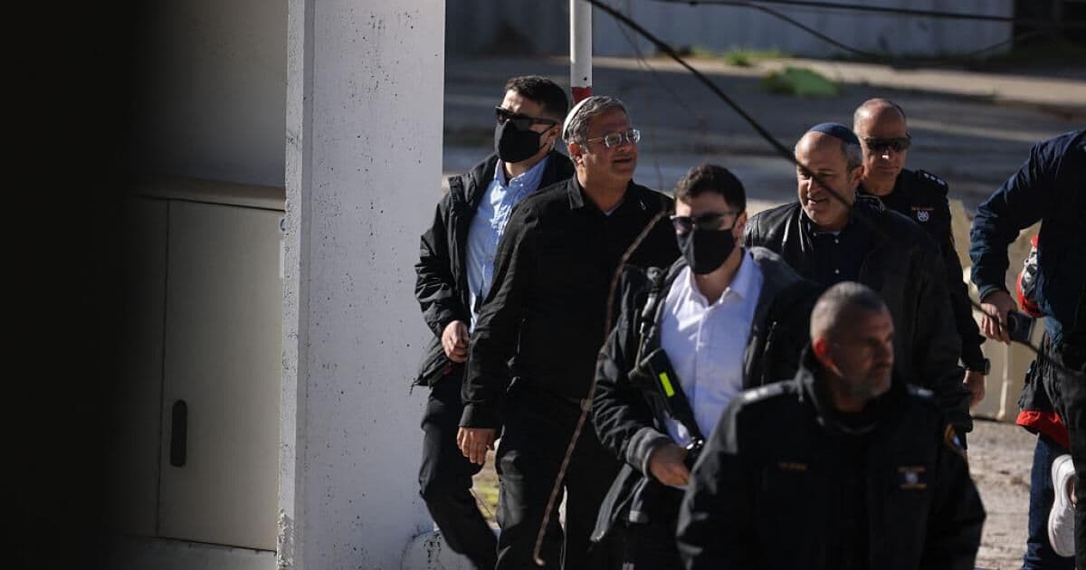 Ben Gvir visits Palestinian female detention cells