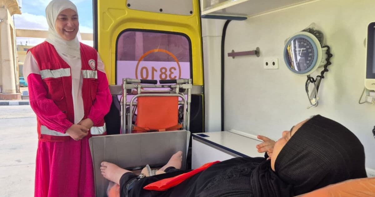Egypt receives 91st batch of Palestinian wounded