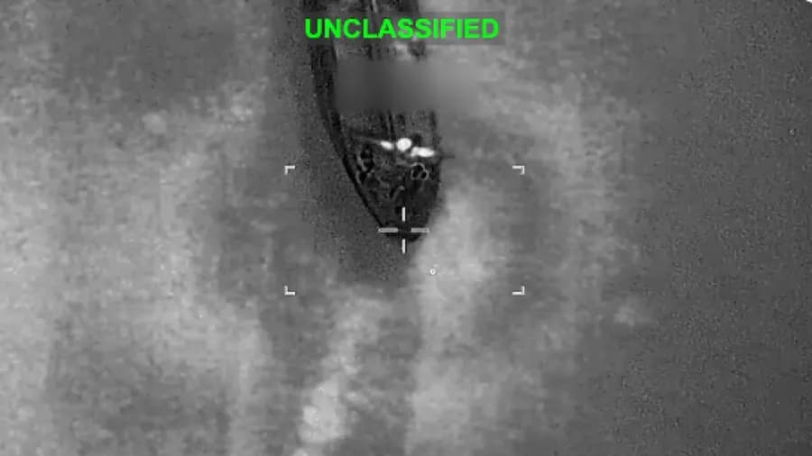 American plane opens fire on vessel attempting to break Iran ports blockade