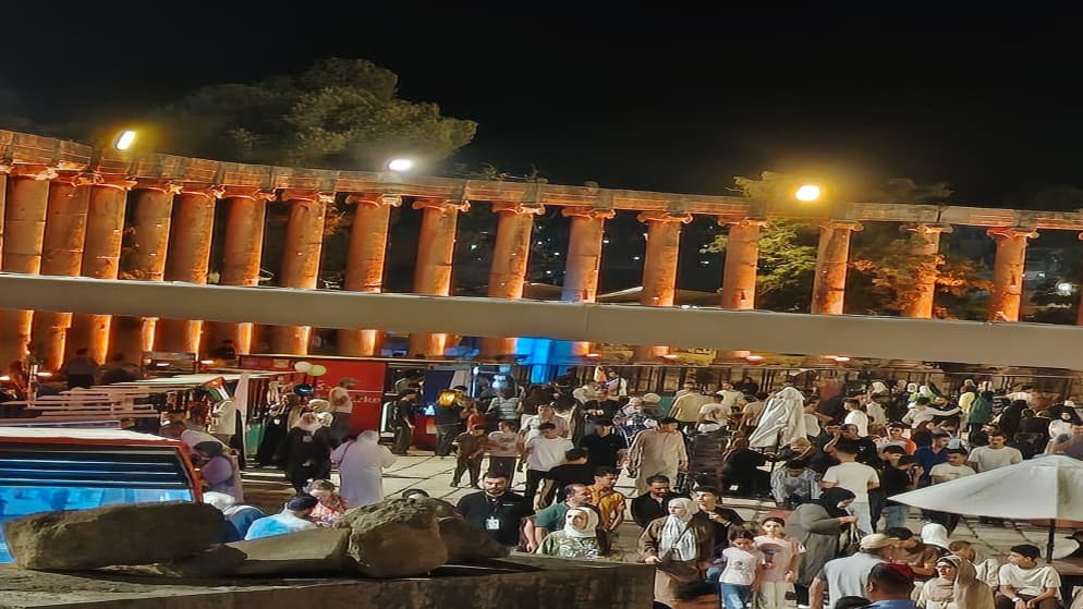 حضور كبير يتجاوز 9 آلاف في جرش