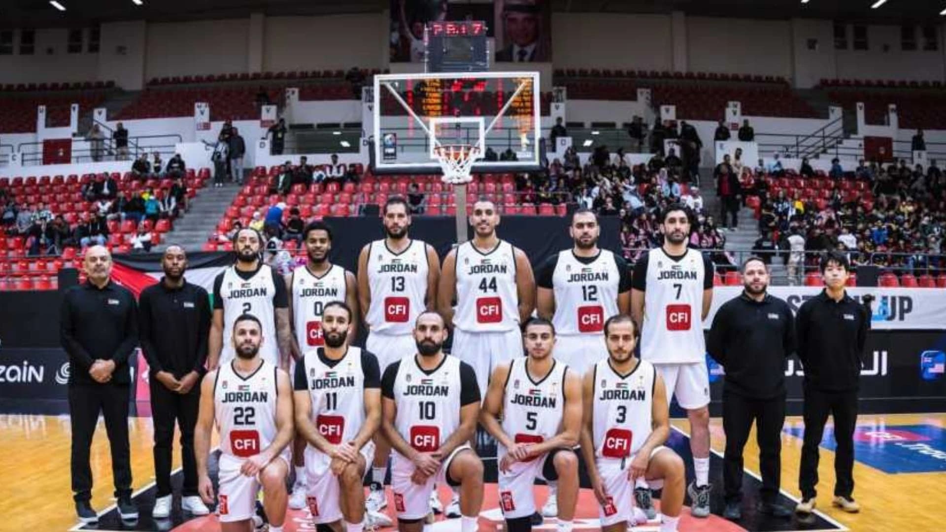 Asian Games Group Two basketball team