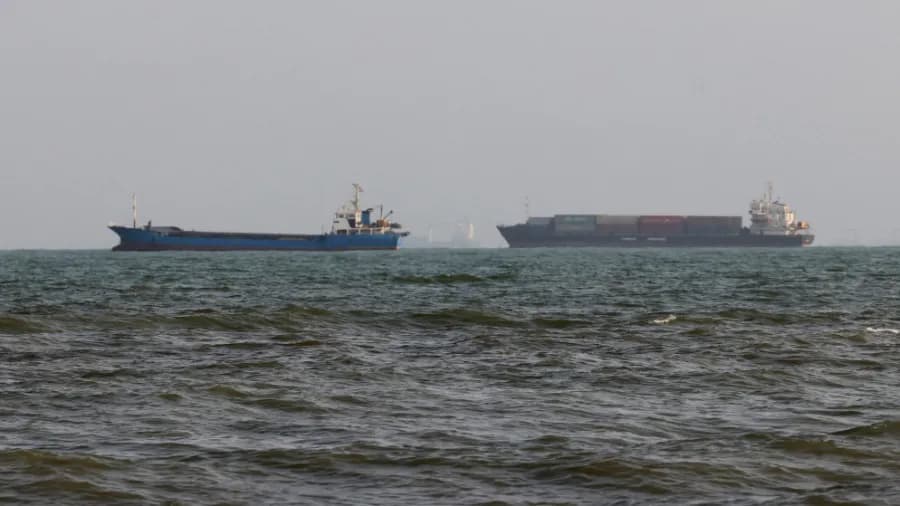 U.S. launches rockets to stop Iran-bound vessel