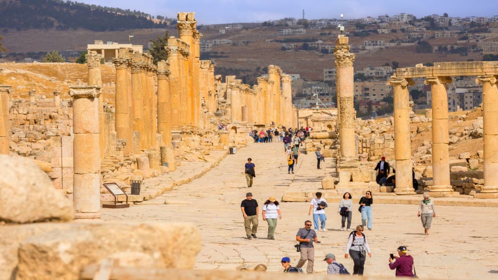 Jerash projects and healthcare development progress