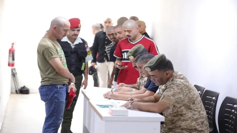 إجراءات فحوصات دفعة خدمة العلم الثالثة