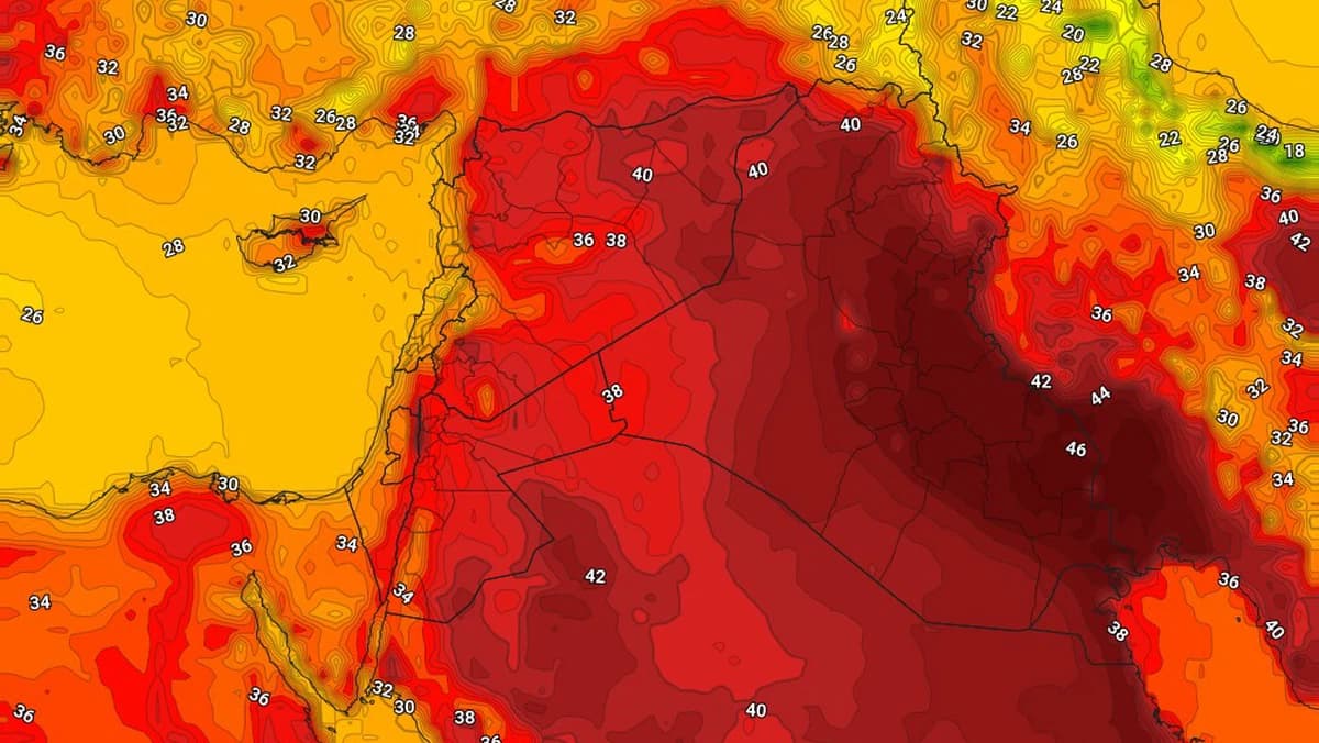 Jordan Faces Heat Wave Near 40°C